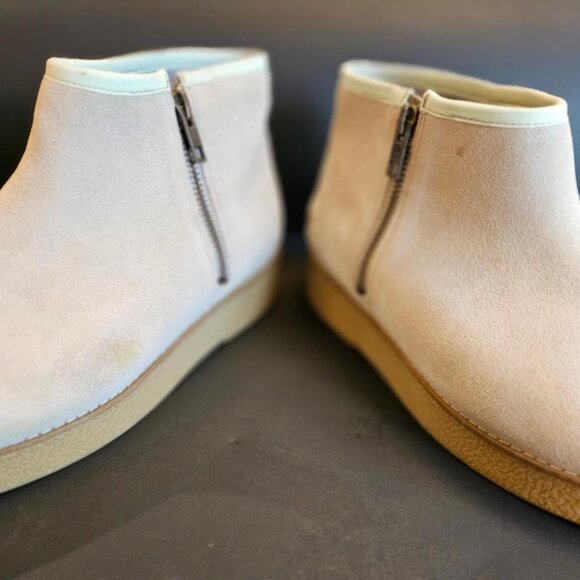 Timberland suede women's ankle boots. S 9, gummy zip platform - Picture 2 of 9